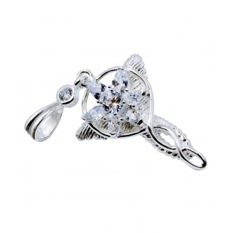 COLGANTE ESTRELLA DE ARWEN PLATA