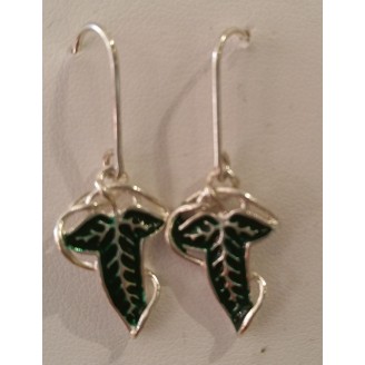  HOJA DE LORIEN PLATA EARRINGS