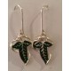 PENDIENTES HOJA DE LORIEN PLATA