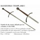 TEMPLE TWO HANDS SWORD