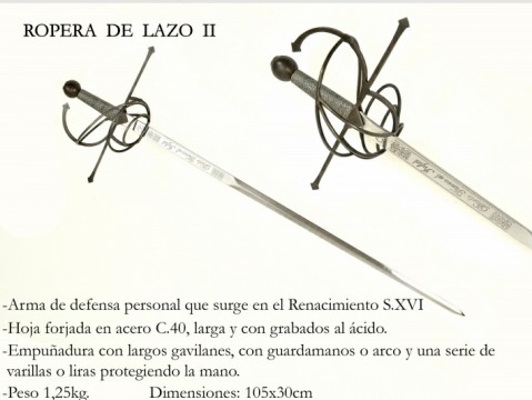 ESPADA ROPERA DE LAZO II