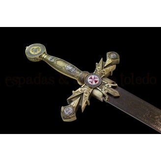 ESPADA TEMPLARIA (DELUXE BRONCE)