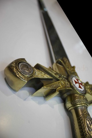ESPADA TEMPLARIA (DELUXE BRONCE)