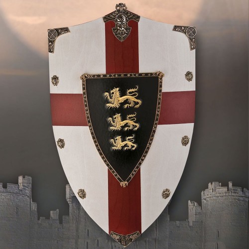 logotipo del corazón de león del rey ricardo