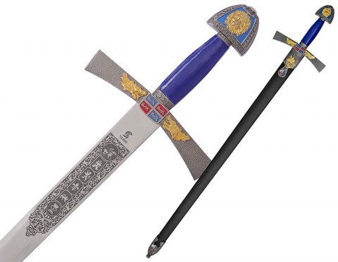 ESPADA IVANHOE ESMALTADA