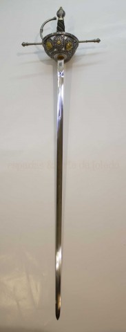 ESPADA CAZOLETA ESPAÑOLA SIGLO XVI