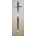 ESPADA TEMPLARIA CABALLEROS DEL CIELO: CRUZADOS (PLATA)
