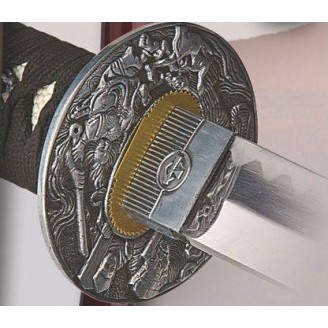 KATANA TSUBA GUERRERO DECORATIVA