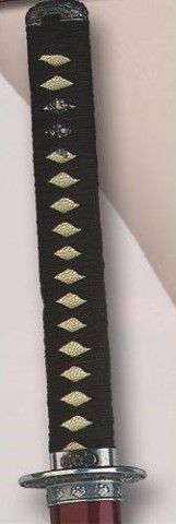 KATANA TSUBA GUERRERO DECORATIVA