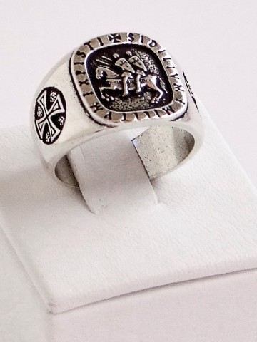 ANILLO SELLO CABALLEROS TEMPLARIOS