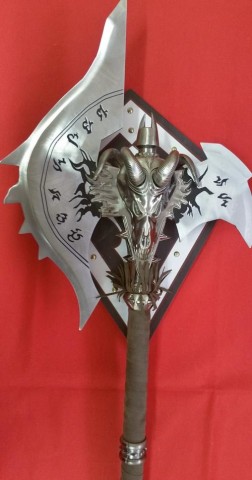 HACHA SHADOWMOURNE O AGONÍA DE SOMBRAS - WORLD OF WARCRAFT