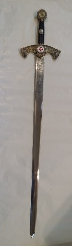 ESPADA TEMPLARIOS BRONCE (COLECCIÓN GRABADO PROFUNDO)