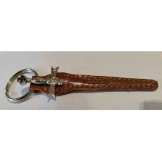 TEMPLE SWORD KEYCHAIN