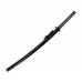 KATANA FUNCIONAL NEGRA ACERO DAMASCO