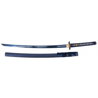 KATANA FUNCIONAL DAMASCO AZUL