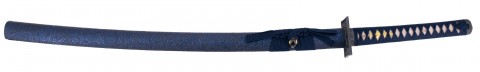 KATANA FUNCIONAL DAMASCO AZUL