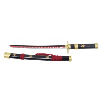 MINI KATANA ENMA DE ZORO NEGRA ONE PIECE