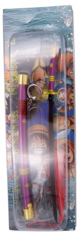 LLAVERO KATANA ENMA DE ZORO MORADA ONE PIECE