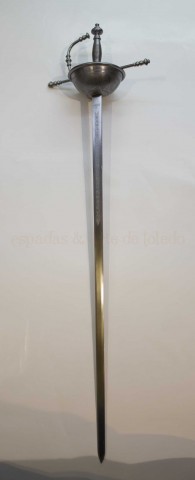 ESPADA CAZOLETA O TIZONA ESPAÑOLA (RÚSTICA)