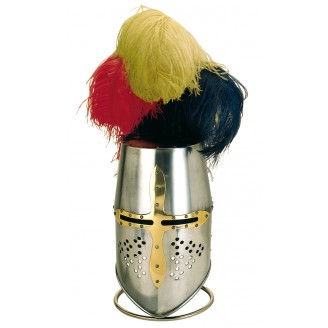 CABEZA ARMADURA TEMPLARIA