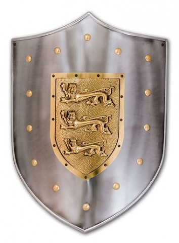 ESCUDO MEDIEVAL RICARDO CORAZÓN DE LEÓN