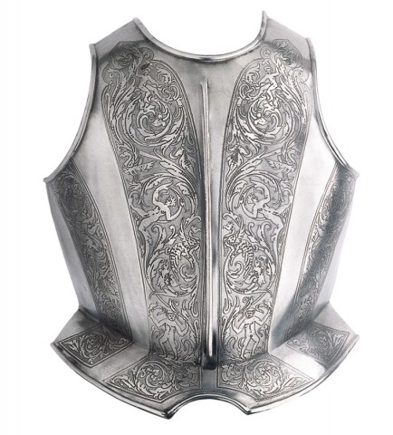 PETO ARMADURA GRABADO ÁCIDO