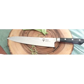 CUCHILLO GOURMET GYUTO 21 DAM-MICARTA NEGRA