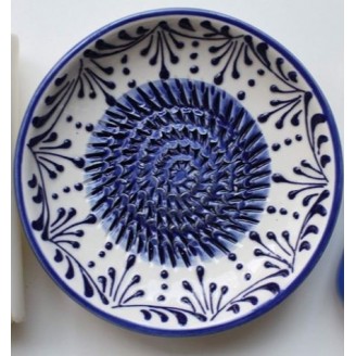 CERAMIC GRATER BLUE