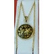 ROUND GOLD PENDANT