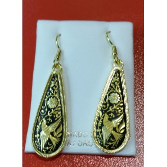 TEAR GOLD EARRINGS