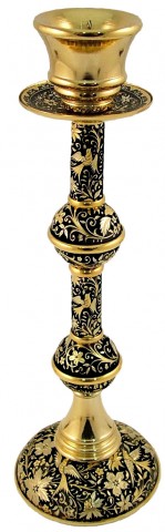 CANDELABRO (BRONCE) CON MOTIVO RENACIMIENTO