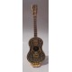 GUITARRA DAMASQUINADA ORO MUDÉJAR