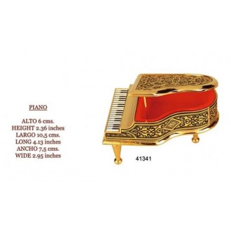 PIANO DAMASQUINADO ORO MUDÉJAR