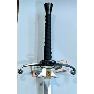 ESPADA DE MANO Y MEDIA RENACENTISTA TOLEDO DE ANILLAS Y PINCHOS