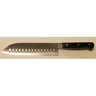 SANTOKU ALVEOLADO FORJADO